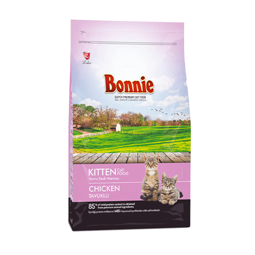 BONNIE KITTEN CAT FOOD CHICKEN (500g)